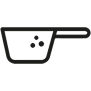 Measuring scoop icon