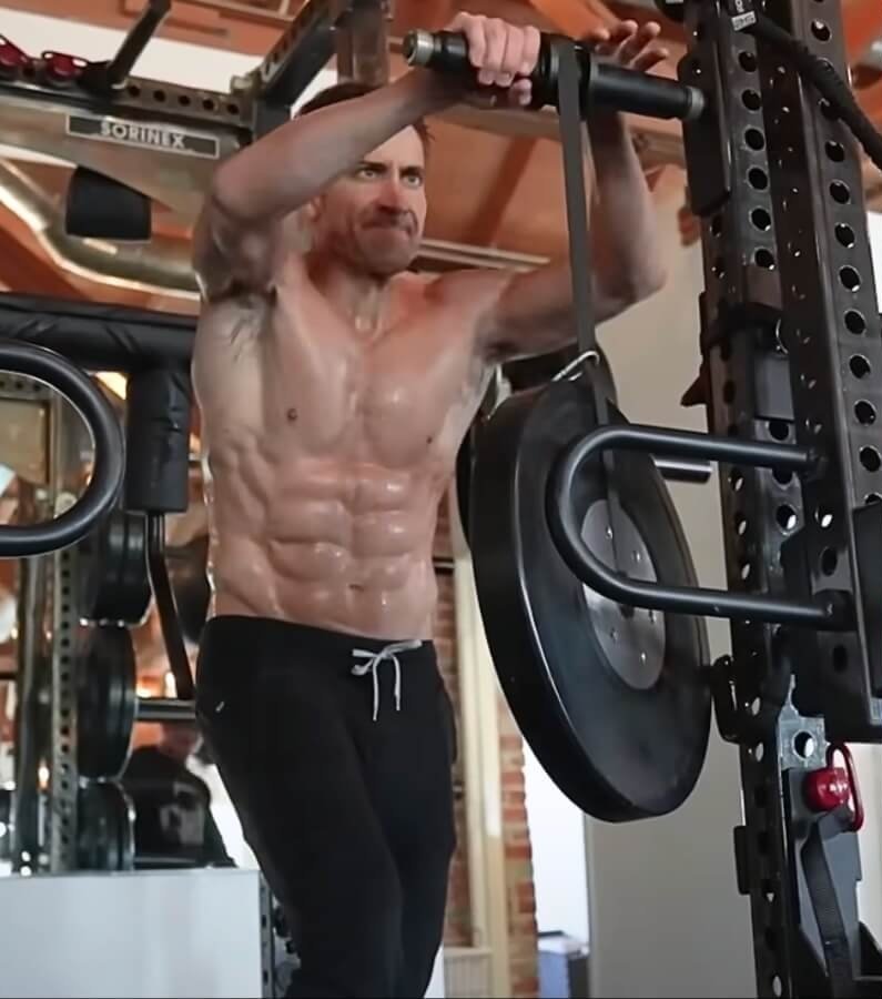 Jake Gylenhaal trained with Jason Walsh and used RISE311 for Roadhouse and Roadhouse 2 (pictured here for the Men's Health article about his training)